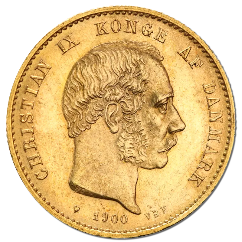 20 Kroner 1863 1906 Christian IX Danish Gold Coin StoneX Bullion