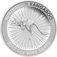 Canguro australiano d&#39;argento