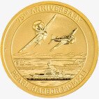 1/10 Uncji 75 Rocznica Pearl Harbor Złota Moneta | 2016
