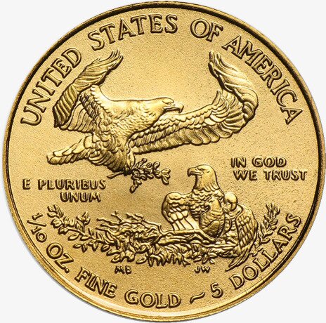 1/10 oz American Eagle d'oro (2020)