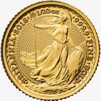 Золотая монета Британия 1/10 унции 2018 (Britannia)