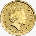 1/10 Uncji Britannia Złota Moneta | 2021
