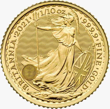 1/10 oz Britannia Gold Coin (2021)