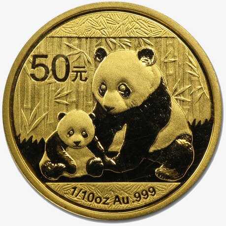 1/10 oz China Panda | Gold | mixed years