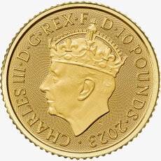 1/10 oz Coronación de Oro Carlos III | 2023
