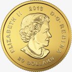 1/10 oz Growling Cougar 999.99 Gold Coin