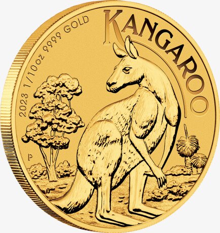 1/10 oz Kangaroo Gold Coin | 2023