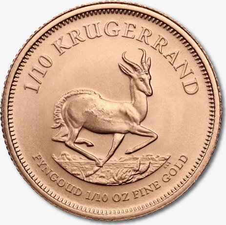1/10 oz Krugerrand Gold Coin | mixed years