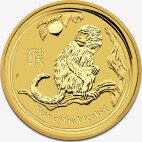 1/10 oz Lunar II Monkey | Gold | 2016