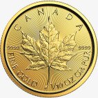 1/10 oz Maple Leaf Gold Coin (2018)