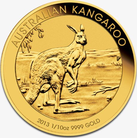 1/10 oz Nugget Kangaroo | Gold | 2013