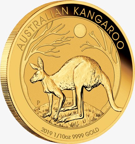 1/10 oz Nugget Kangaroo Gold Coin (2019)