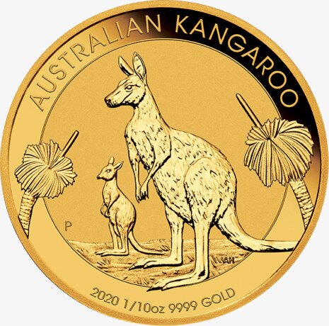 1/10 oz Kangaroo Gold Coin (2020)