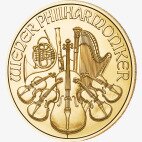 Золотая монета Венская Филармония 1/10 унции 2024 (Vienna Philharmonic)