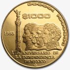 1/2 oz 175 Anniversary of the Mexican Independence | Gold | 1985