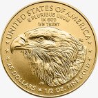 Золотая монета Американский Орел 1/2 унции 2024(American Eagle)
