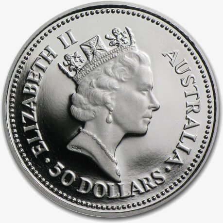 Платиновая монета Австралийская Коала 1/2 унции Разных лет (Platinum Koala)