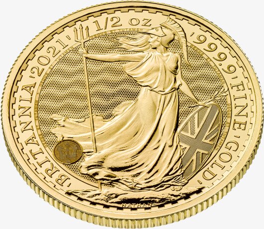 1/2 oz Britannia Gold Coin | 2021