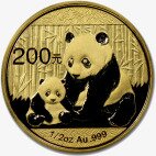 1/2 oz China Panda | Gold | mixed years