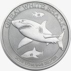 1/2 oz Großer Weißer Hai | Silber | 2014