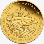 1/2 oz Green & Gold Bellfrog "Discover Australia" | Gold | Proof | 2012