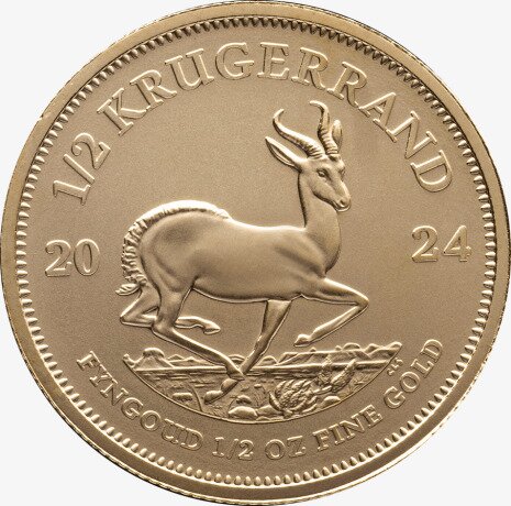 1/2 oz Krugerrand Gold Coin | 2024