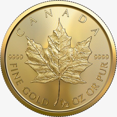 1/2 oz Maple Leaf Gold Coin | 2023