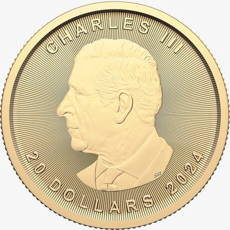 1/2 oz Maple Leaf Gold Coin | 2024