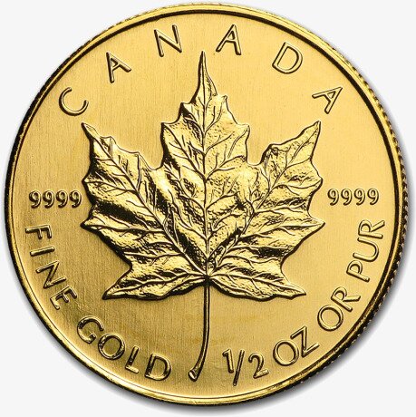 1/2 oz Maple Leaf | Gold | mixed years
