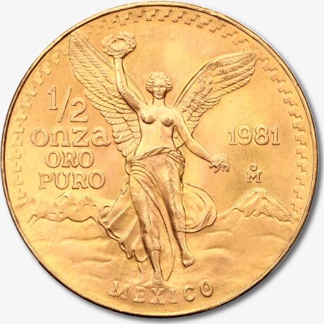 1/2 oz Mexican Libertad | Gold | mixed years