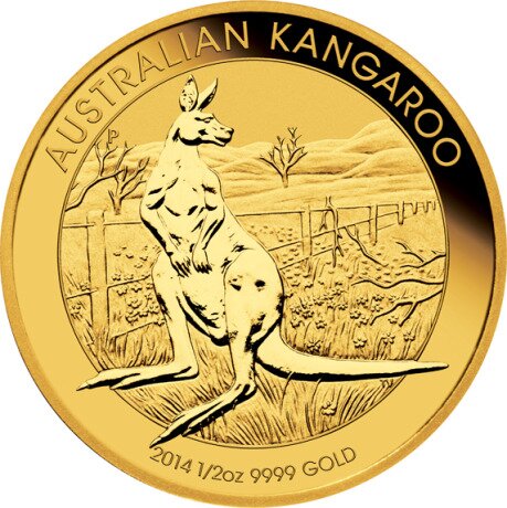 1/2 oz Nugget Kangaroo | Gold | 2014