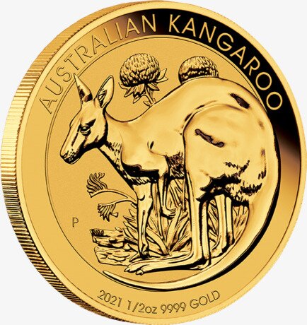 1/2 oz Kangaroo Gold Coin (2021)