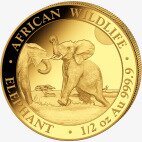 1/2 oz Elefante de Somalia | Oro | 2024