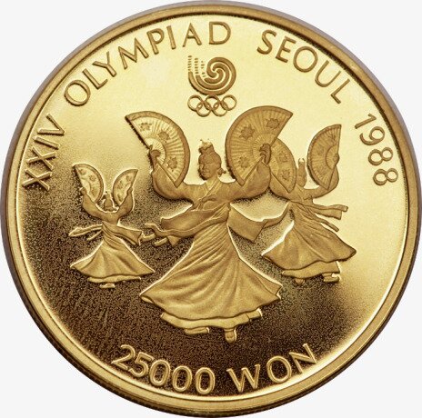 1/2 Juegos Olímpicos Corea del Sur | Mujeres Bailando | Oro | 1988