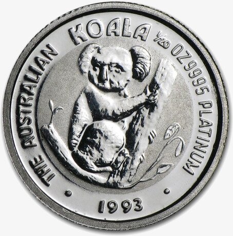 1/20 oz Koala | Platinum | años diversos