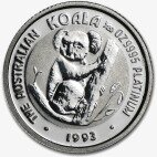 Платиновая монета Коала 1/20 унции Разных лет (Platinum Koala)