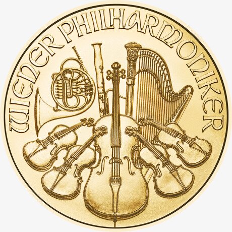 1/25 oz Vienna Philharmonic Gold Coin | 2023