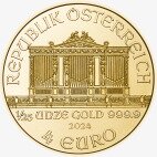 1/25 oz Vienna Philharmonic Gold Coin | 2024
