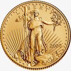 Золотая монета Американский Орел 1/4 унции 2023 (American Eagle)