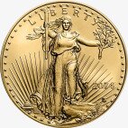 Золотая монета Американский Орел 1/4 унции 2024(American Eagle)