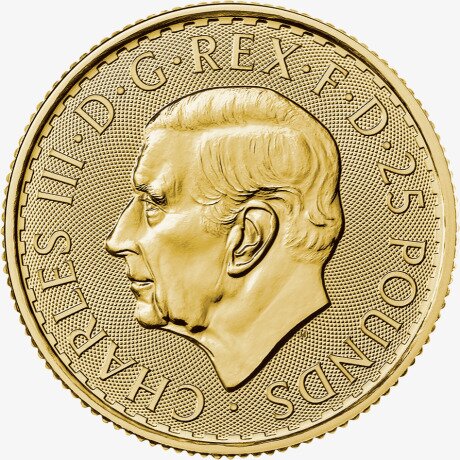 1/4 oz Britania de Oro Carlos III | 2023