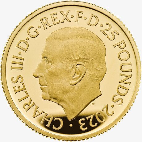 1/4 oz Britania de Oro Carlos III | Proof | 2023