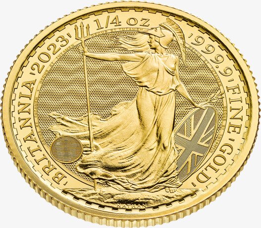 1/4 oz Britannia Elizabeth II Gold Coin | 2023