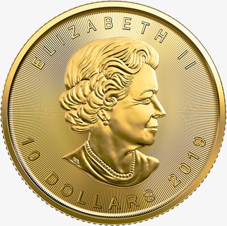 1/4 oz Maple Leaf Gold Coin (2019)