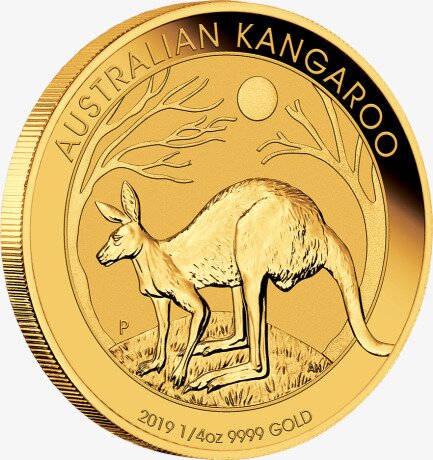 1/4 oz Nugget Kangaroo Gold Coin (2019)