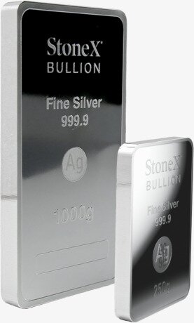 1 Kg Coinbar | Lingotto e moneta d'argento | StoneX Bullion