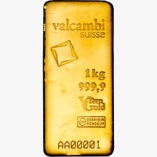 1 Kilo Lingote de Oro | Valcambi | Green Gold