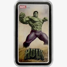 1 Kilo Hulk Lingot d&#039;Argent | Marvel