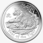 Серебряная монета Лунар II Год Тигра 1кг 2010 (Lunar II Tiger)