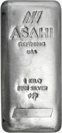 1 Kg Lingotto d'argento | Asahi